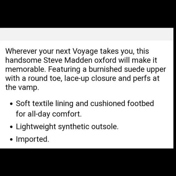 Steve Madden Mens Voyagee Beige Suede Burnish Oxfords Sz 13D Extra Light - Picture 11 of 11